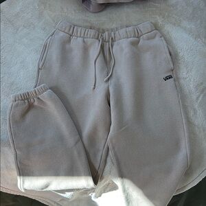 Vans XS Cream Sweatpants